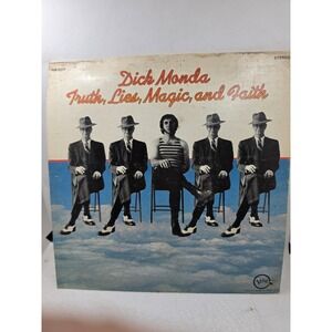 Dick Monda Truth Lies Magic and Faith Vinyl LP Verve V6-5077Stereo 1969 Pop Rock